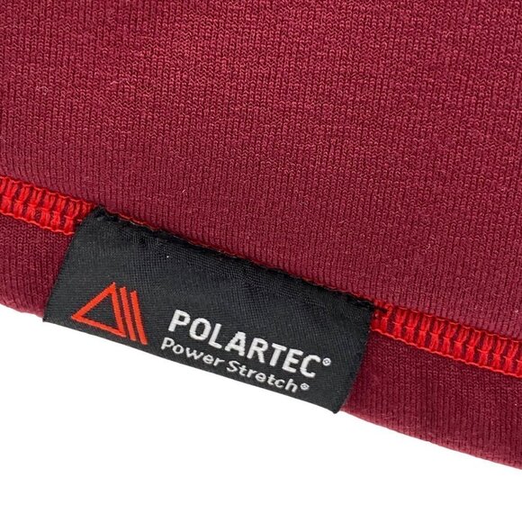 Oakley Polartec Half Zip Red Pullover Men's Size M - Picture 3 of 6